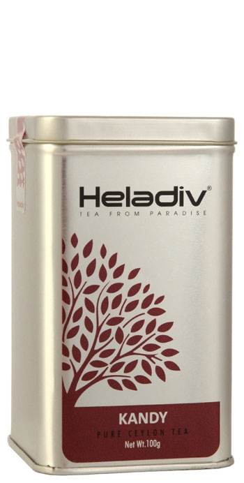 Чай листовой Heladiv - Kandy Tea 100 г. ж/б