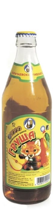 Лимонад Карачаевский - Груша 0.5л