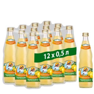 Лимонад Черноголовка - Оригинальный 0.5л стекло