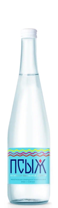 Псыж 0.5л газ. стекло