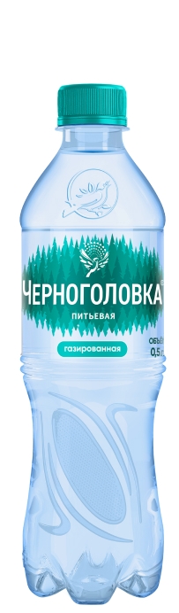 Черноголовка 0.5л газ. пэт